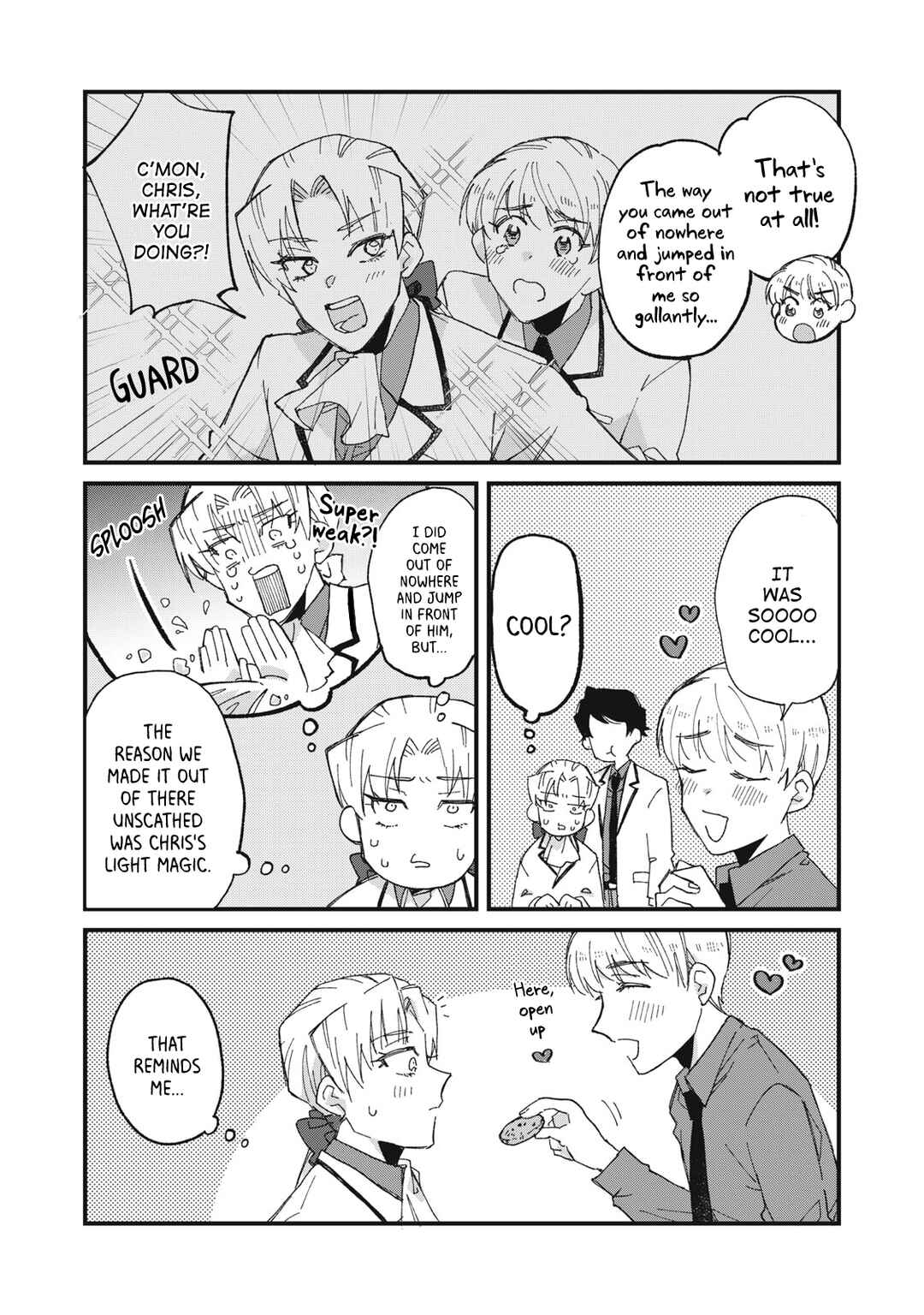 Aishite Hoshi no wa Ore Janai no ni! ~BL Game no Akuyaku Reisoku ni Tenseishita no ni Kirawarenakute Komattemasu~ Chapter 3 - Page 2