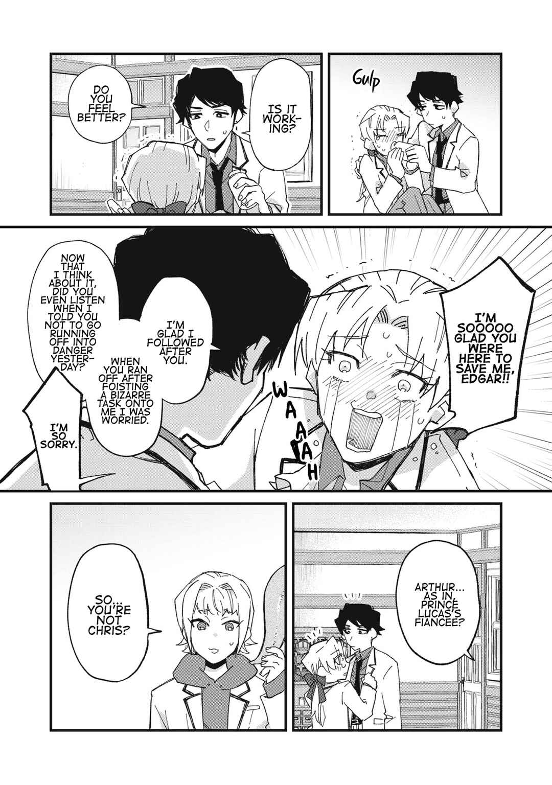 Aishite Hoshi no wa Ore Janai no ni! ~BL Game no Akuyaku Reisoku ni Tenseishita no ni Kirawarenakute Komattemasu~ Chapter 3 - Page 20