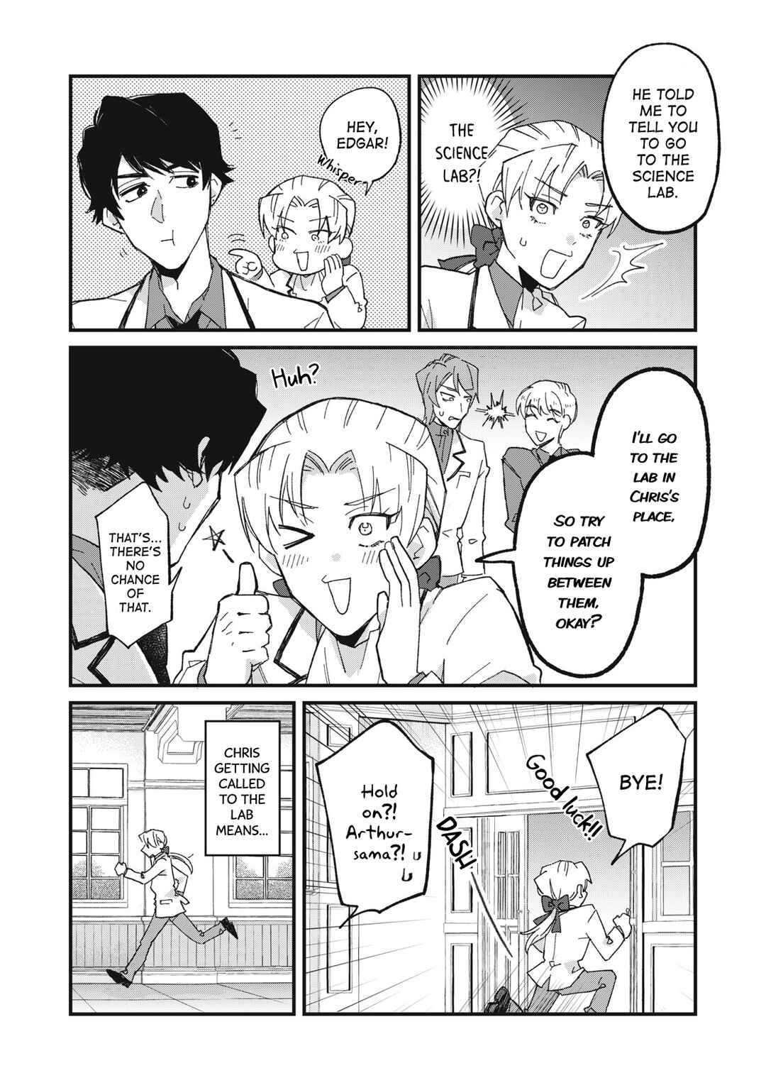 Aishite Hoshi no wa Ore Janai no ni! ~BL Game no Akuyaku Reisoku ni Tenseishita no ni Kirawarenakute Komattemasu~ Chapter 3 - Page 6