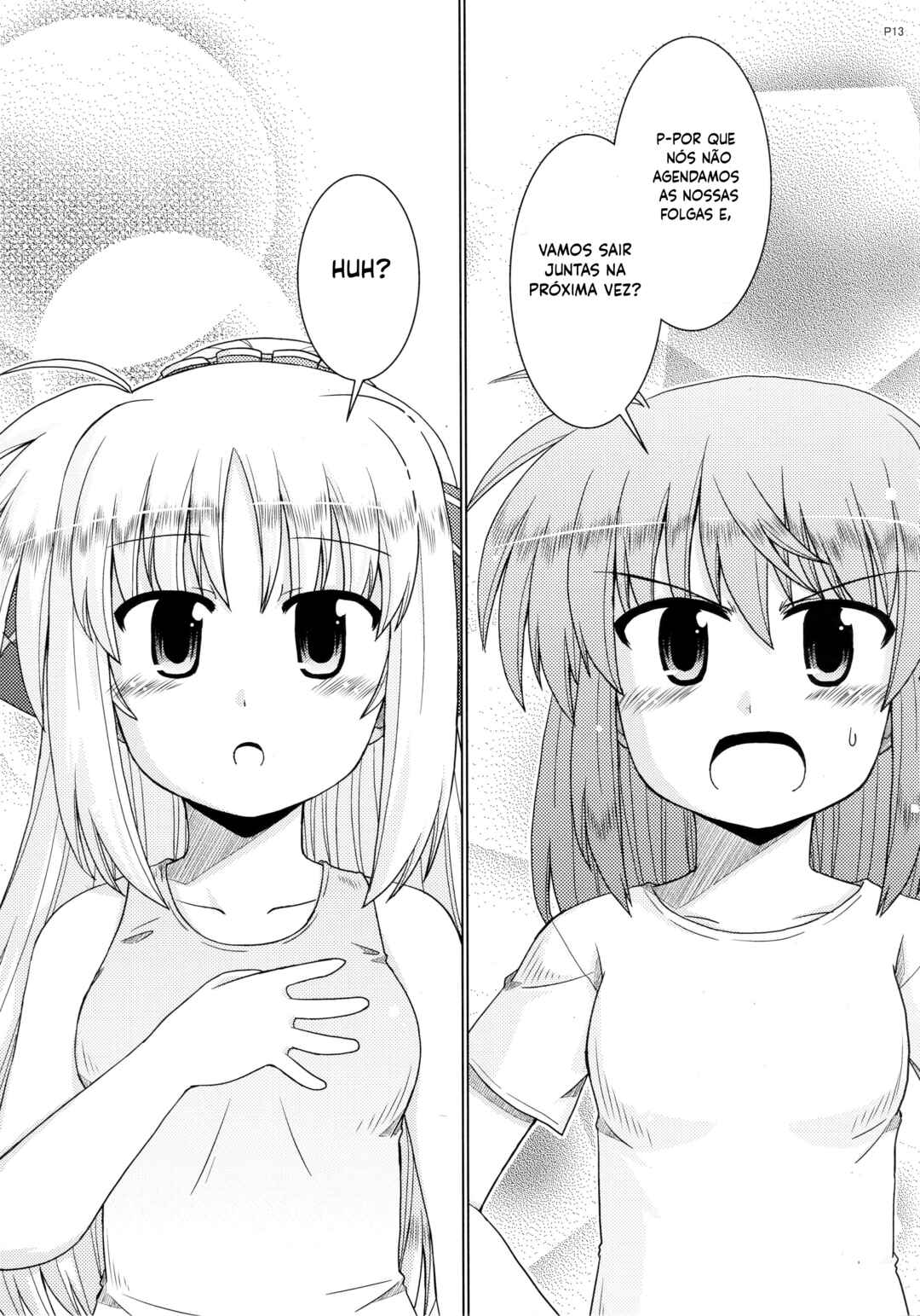 Mahou Shoujo Lyrical Nanoha - Taisetsu na Koto (Doujinshi) Chapter ? - Page 13