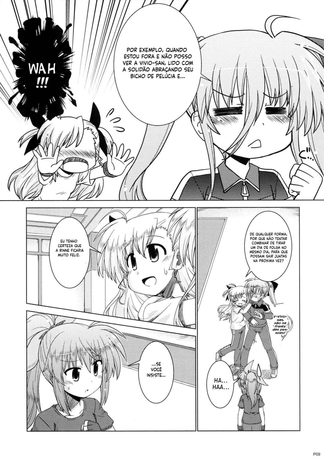 Mahou Shoujo Lyrical Nanoha - Taisetsu na Koto (Doujinshi) Chapter ? - Page 9