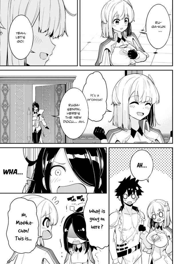 Seikishi ni Natta kedo Danchou no Oppai ga Sugosugite Kokoro ga Kiyomerarenai Chapter 13 - Page 9