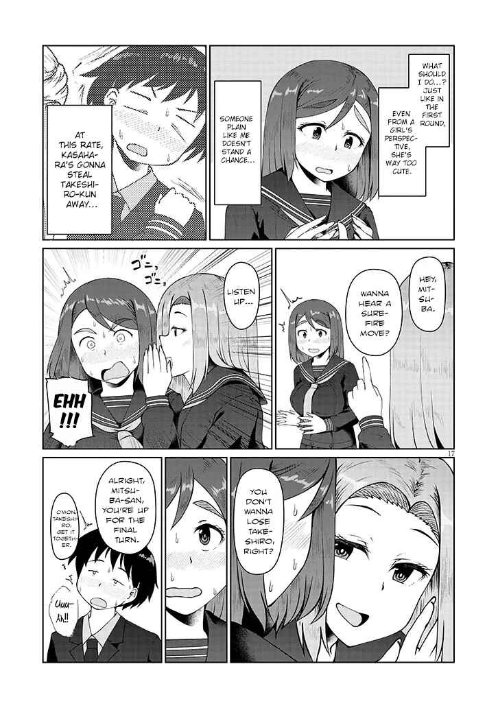 Jimiko na Mitsuba-san ga Boku wo Yuuwaku Suru Chapter 4 - Page 17