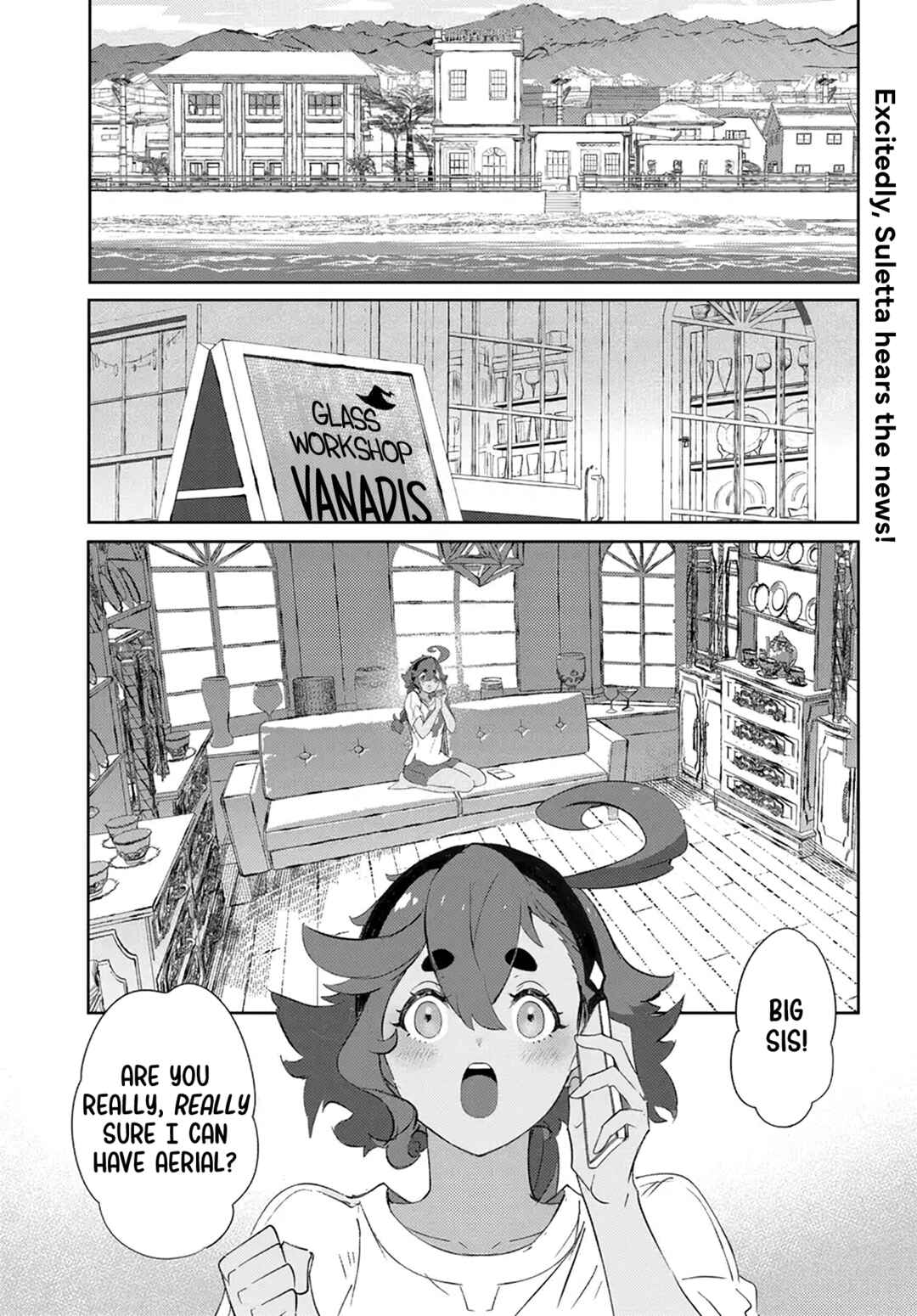 Kidou Senshi Gundam: Suisei no Majo - Seishun Frontier Chapter 2 - Page 1