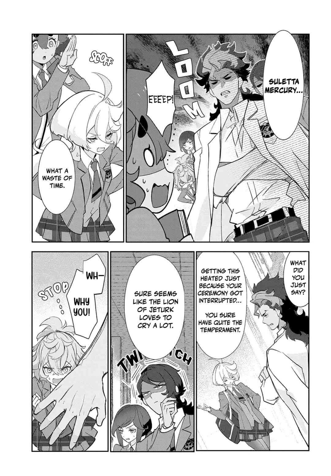 Kidou Senshi Gundam: Suisei no Majo - Seishun Frontier Chapter 2 - Page 13