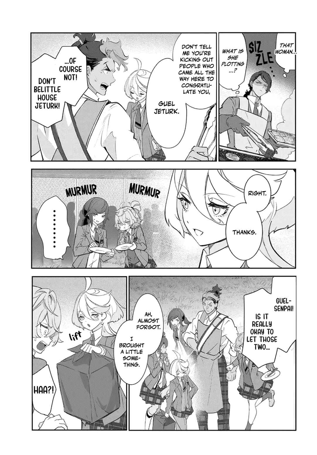 Kidou Senshi Gundam: Suisei no Majo - Seishun Frontier Chapter 2 - Page 31