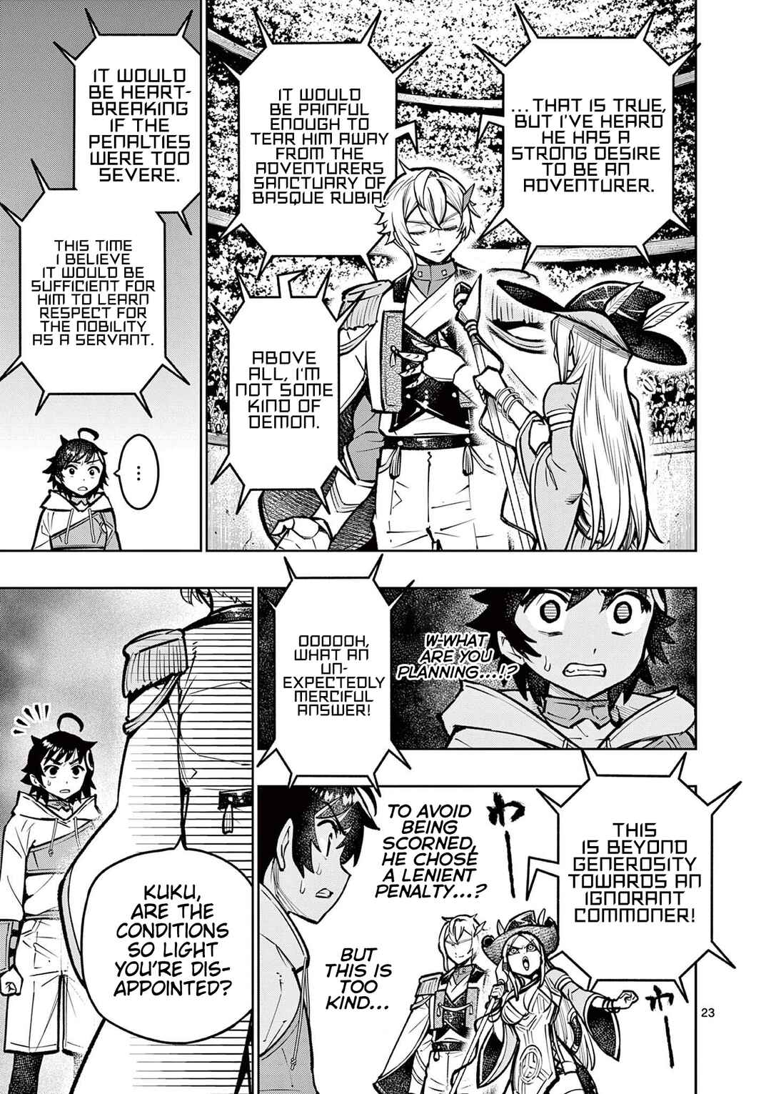 Saikyou Onna Shishou-tachi ga Ikusei Houshin o Megutte Shuraba Chapter 33 - Page 23
