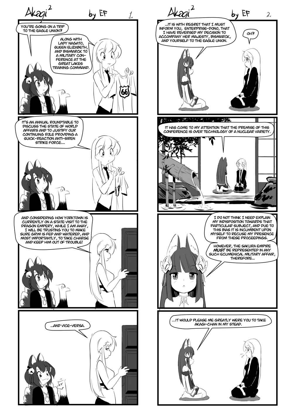 Azur Lane - Akagi² (Doujinshi) Chapter 25 - Page 1