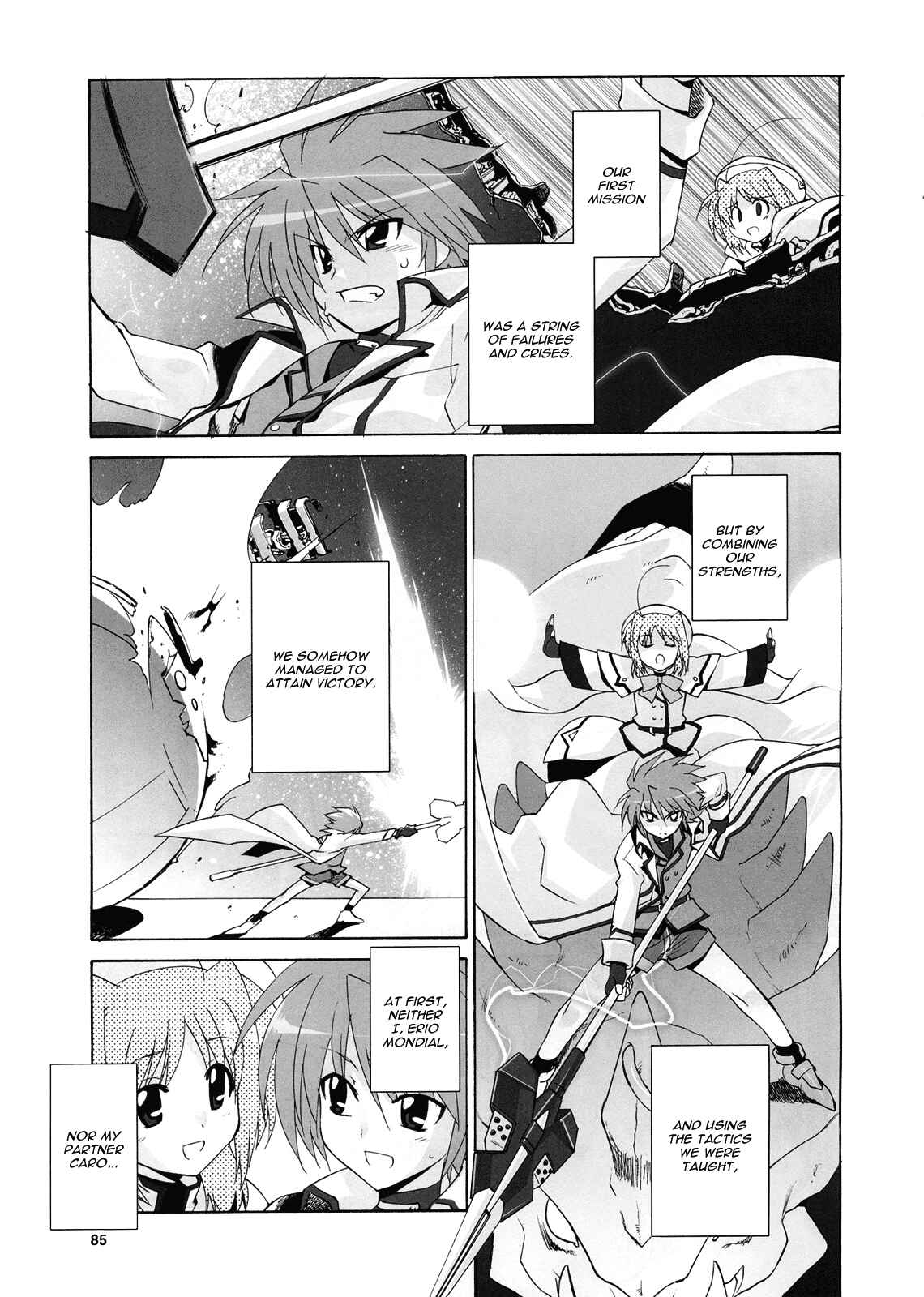 Mahou Shoujo Lyrical Nanoha StrikerS the Comics Chapter 9 - Page 1