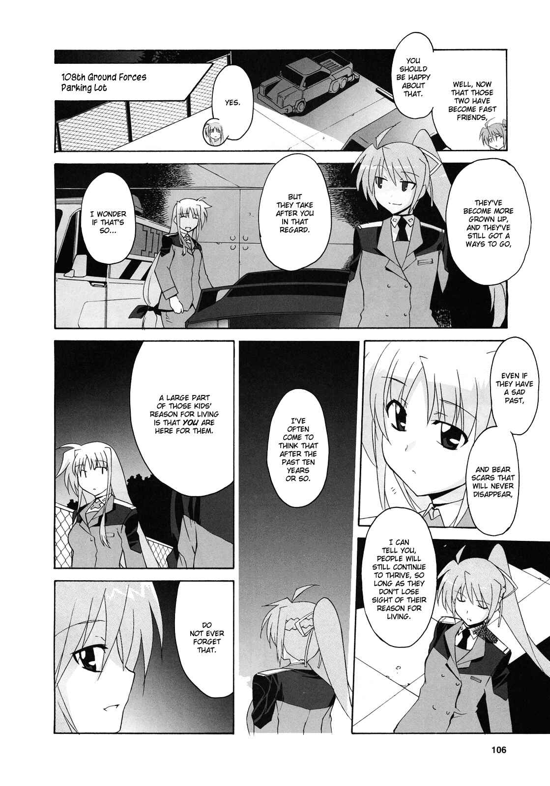 Mahou Shoujo Lyrical Nanoha StrikerS the Comics Chapter 9 - Page 22