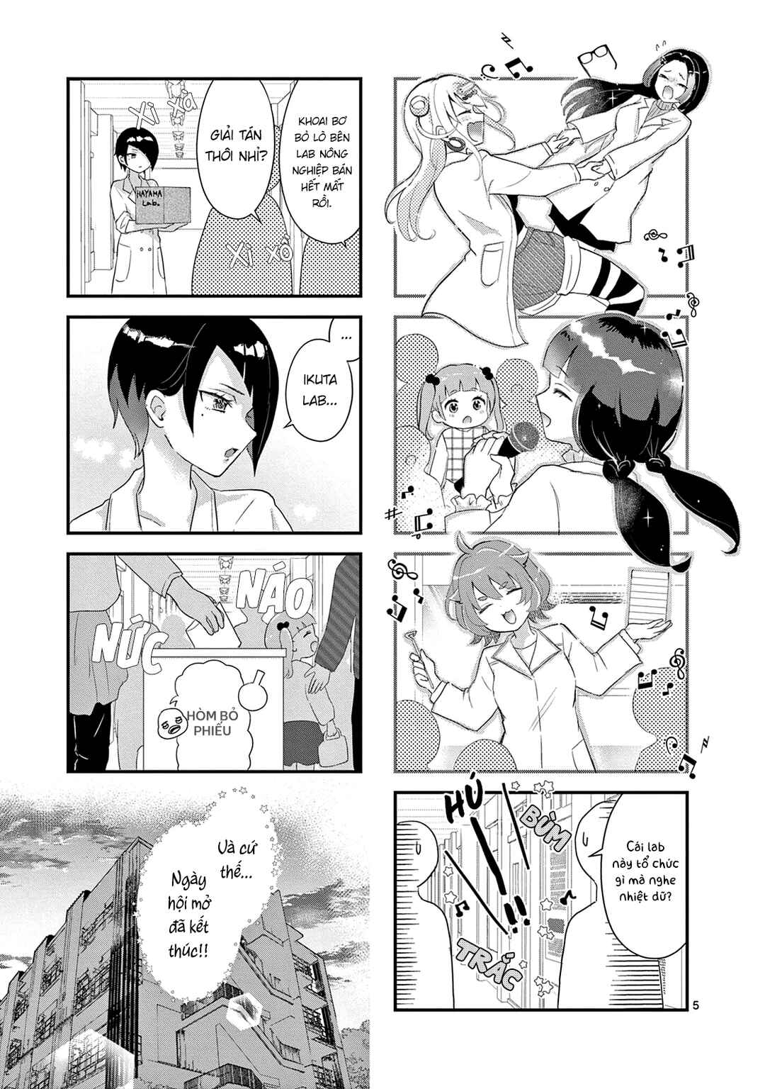 Lalalab☆ ~Gal to Kagaku to Seishun to!~ Chapter 10 - Page 5
