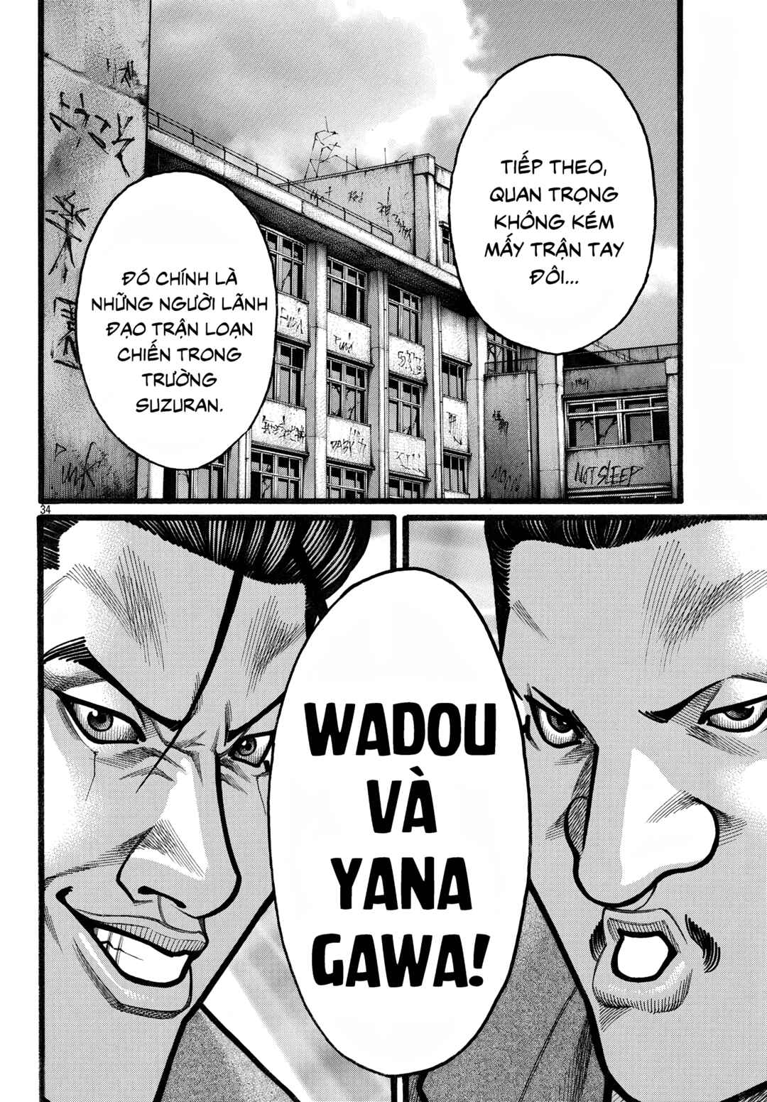 Crows Gaiden Housenka - the beginning of HOUSEN Chapter 78 - Page 34