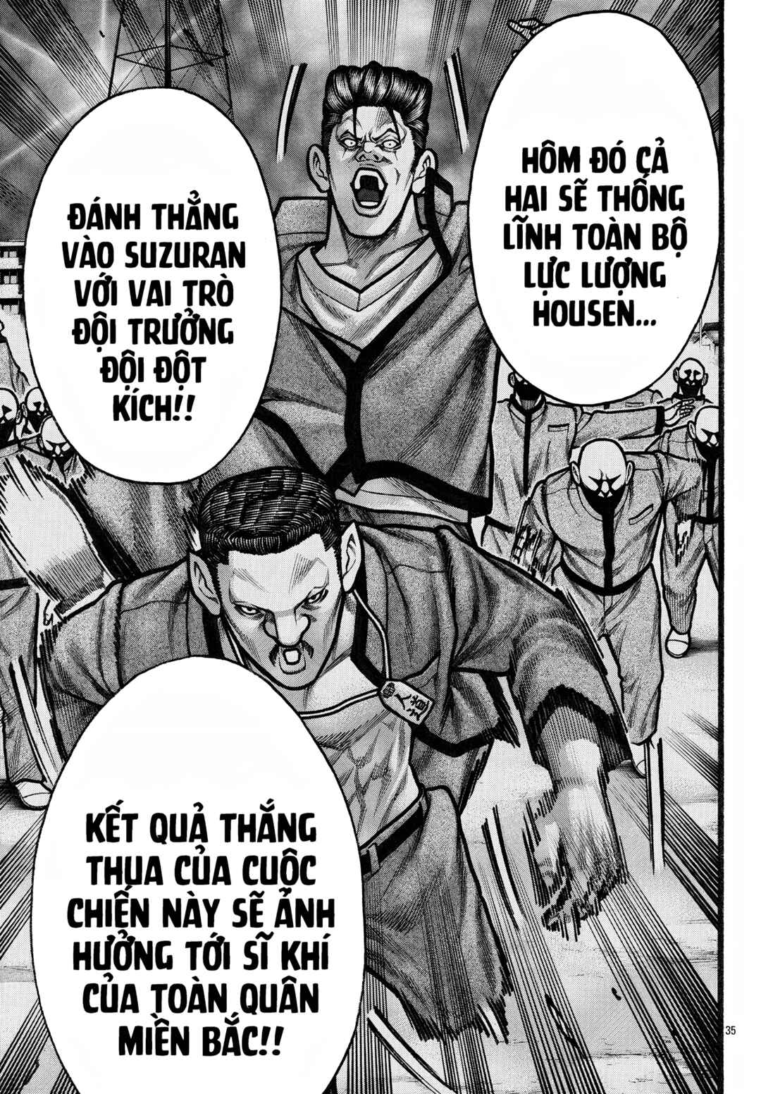 Crows Gaiden Housenka - the beginning of HOUSEN Chapter 78 - Page 35