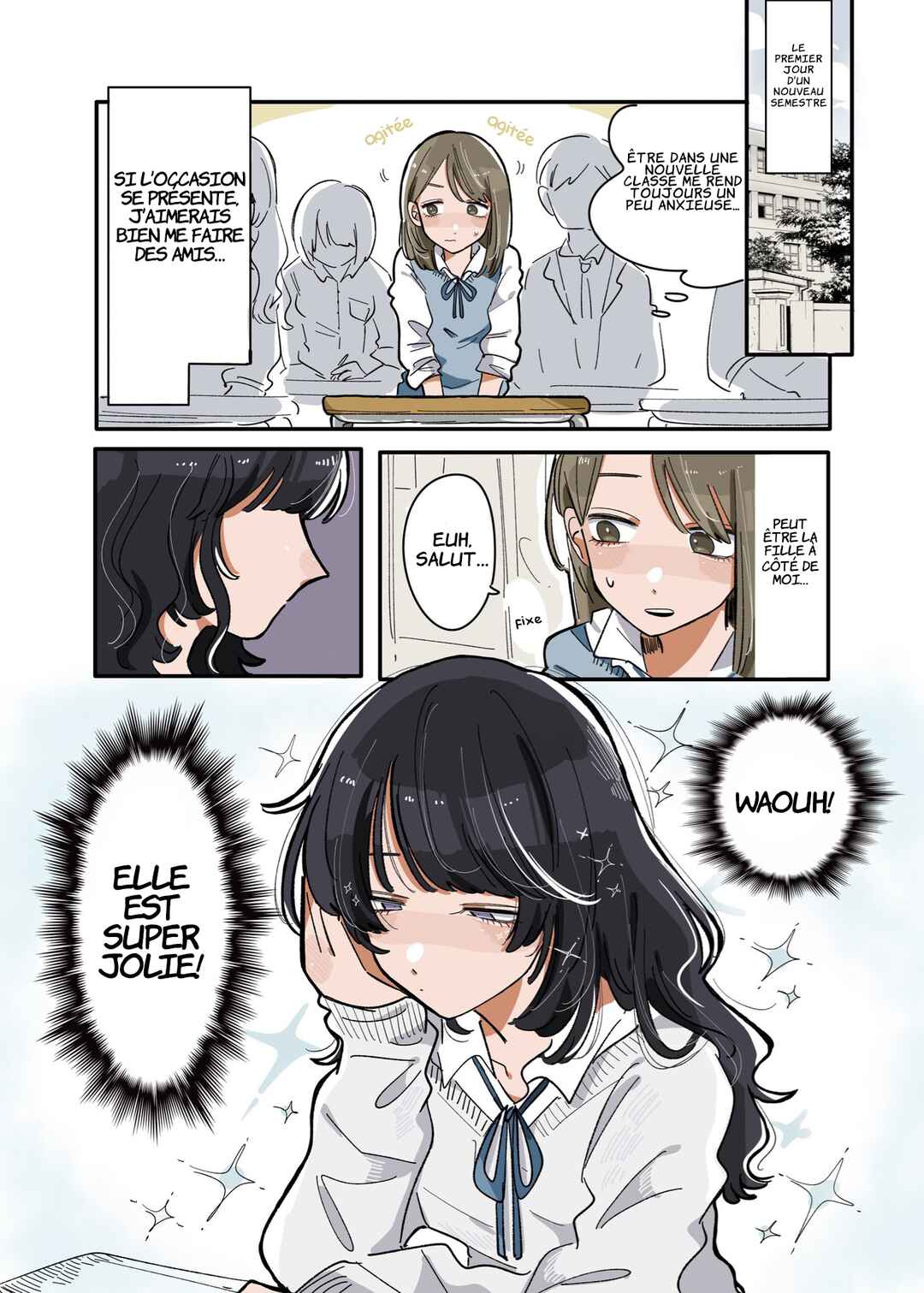 My New Friend Wasn't What I Expected Chapter 1 - Page 1