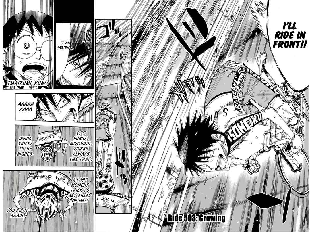 Yowamushi Pedal Chapter 503 - Page 2