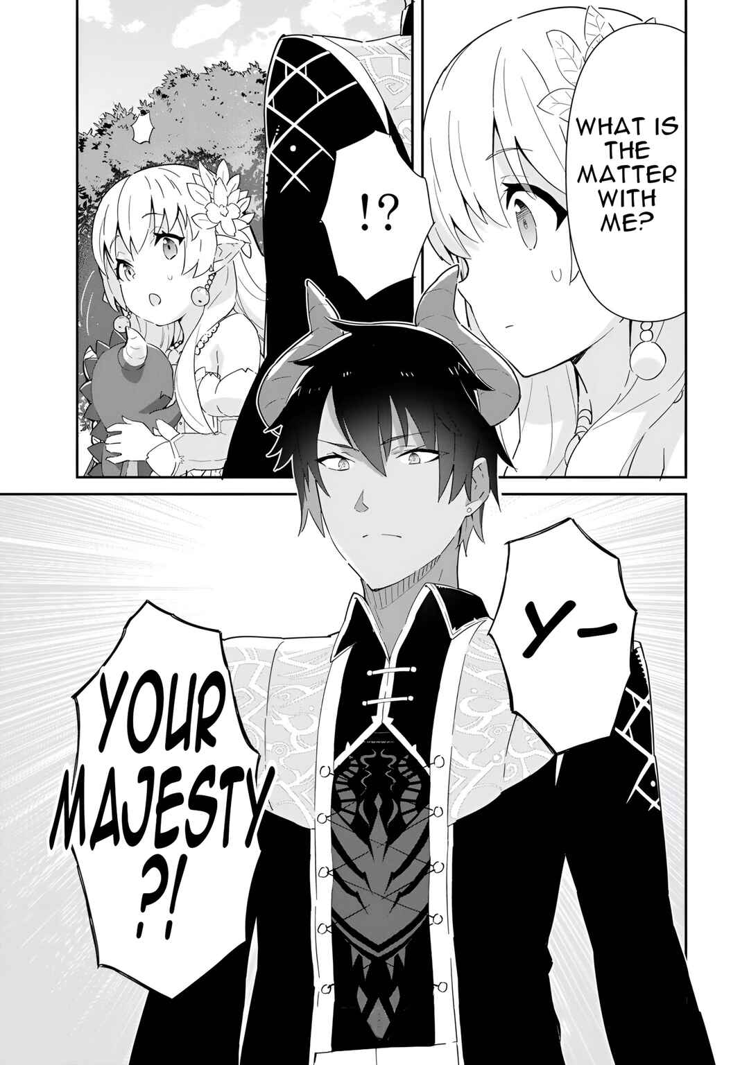 Reiketsu Ryuuou Heika no "Unmei no Tsugai" rashii Desu ga, Koukyuu ni Hikikomorou to Omoimasu Chapter 13 - Page 46