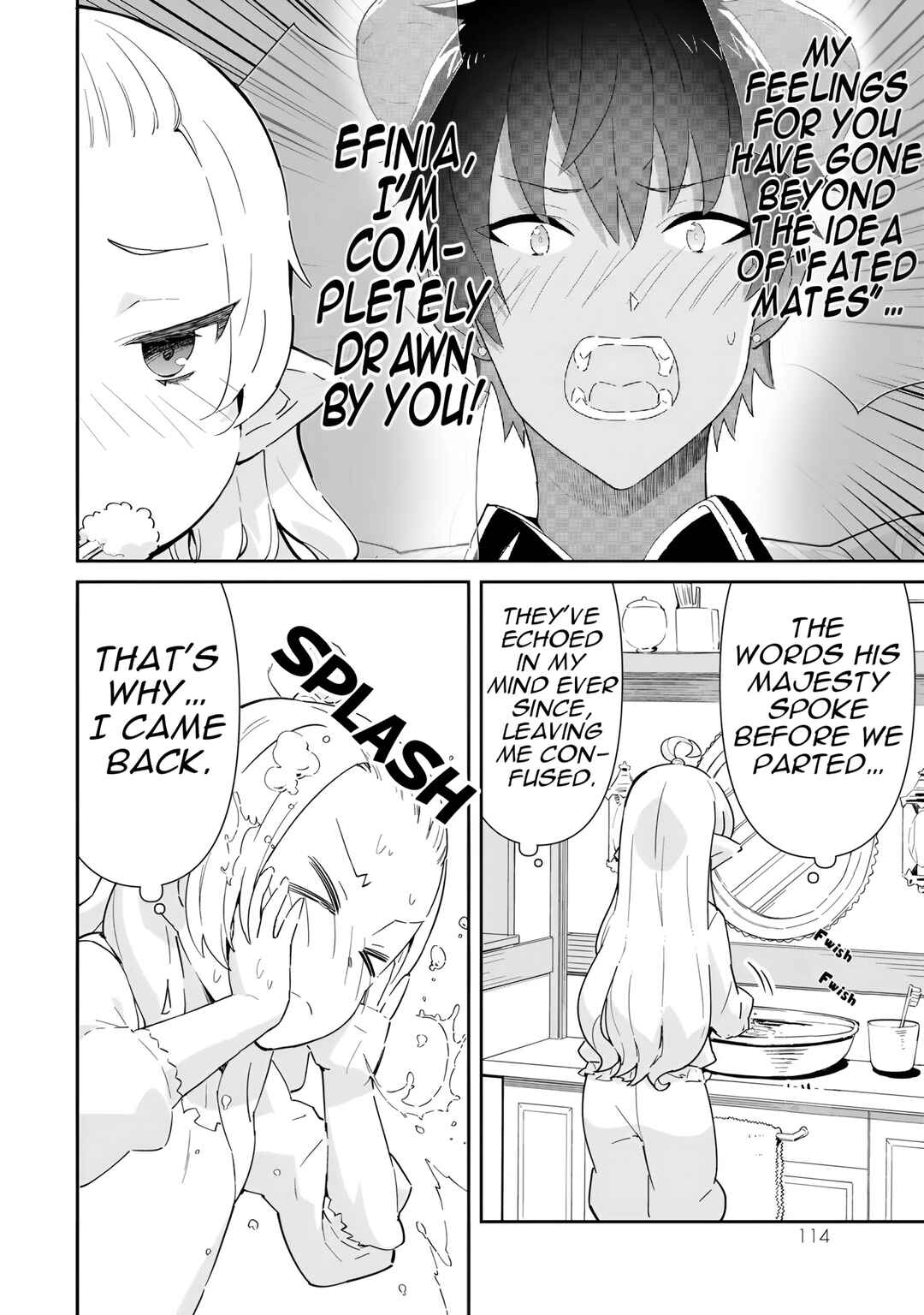 Reiketsu Ryuuou Heika no "Unmei no Tsugai" rashii Desu ga, Koukyuu ni Hikikomorou to Omoimasu Chapter 13 - Page 7
