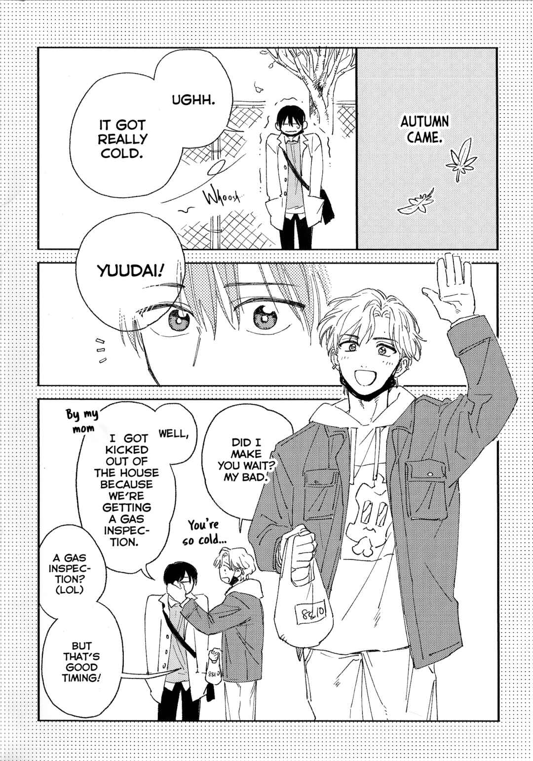 Kanata no Kimi no Te Chapter 7 - Page 1