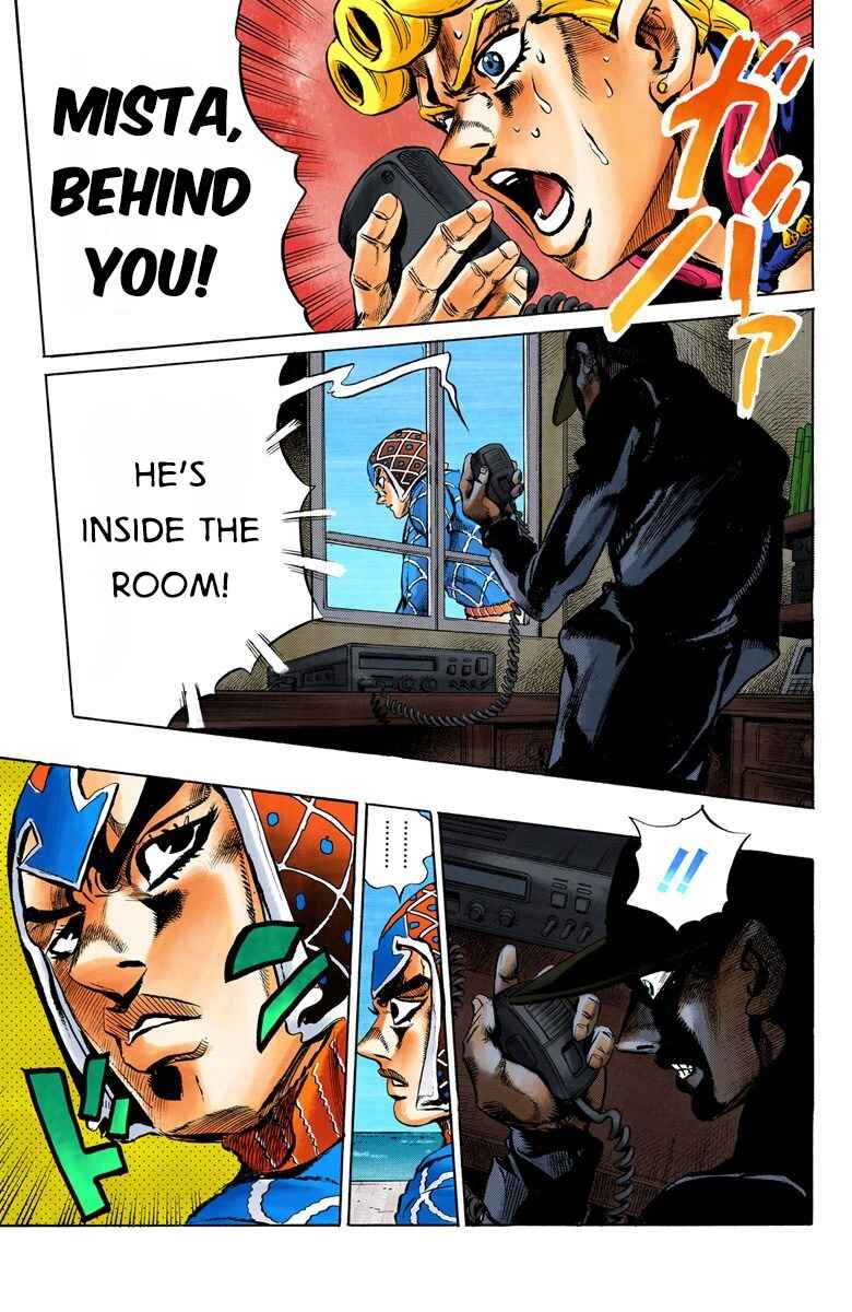JoJo no Kimyou na Bouken: Part 5 - Ougon no Kaze Color-ban Chapter 24 - Page 18
