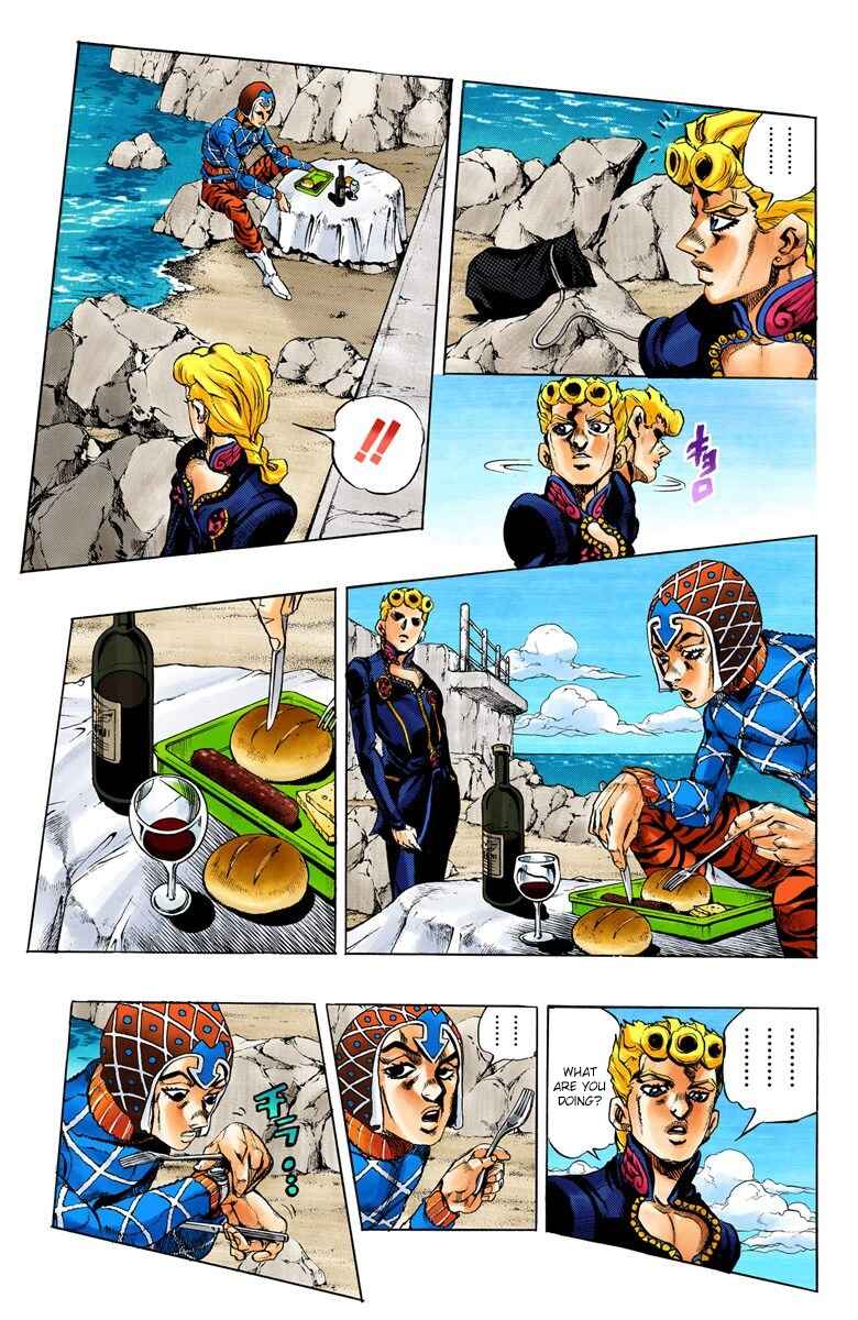 JoJo no Kimyou na Bouken: Part 5 - Ougon no Kaze Color-ban Chapter 24 - Page 5