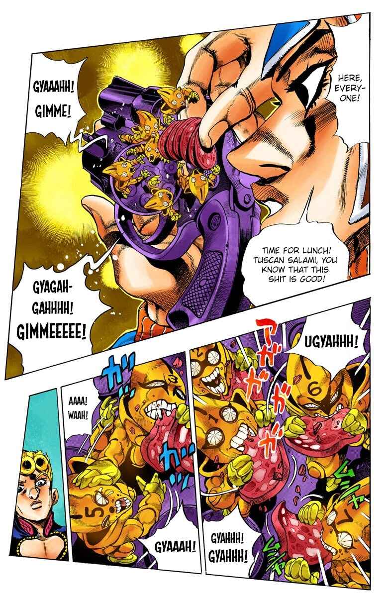 JoJo no Kimyou na Bouken: Part 5 - Ougon no Kaze Color-ban Chapter 24 - Page 7