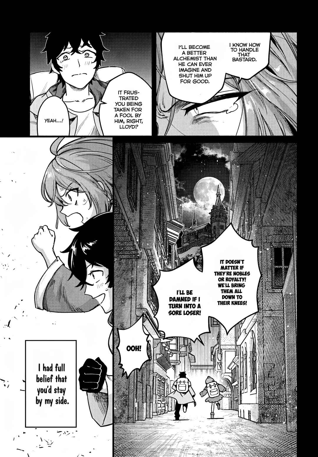 Ore Igai Dare mo Saishu Dekinai Sozai na no ni "Sozai Saishuritsu ga Hikui" to Pawahara suru Osananajimi Renkinjutsushi to Zetsuen shita Senzoku Madoushi, Henkyou no Machi de Slow Life wo Okuritai. Chapter 20 - Page 11