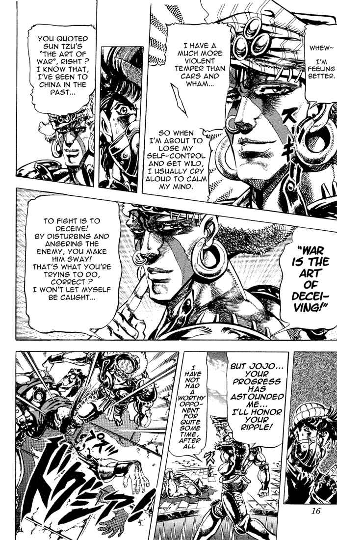 JoJo no Kimyou na Bouken: Part 2 - Sentou Chouryuu Chapter 34 - Page 9