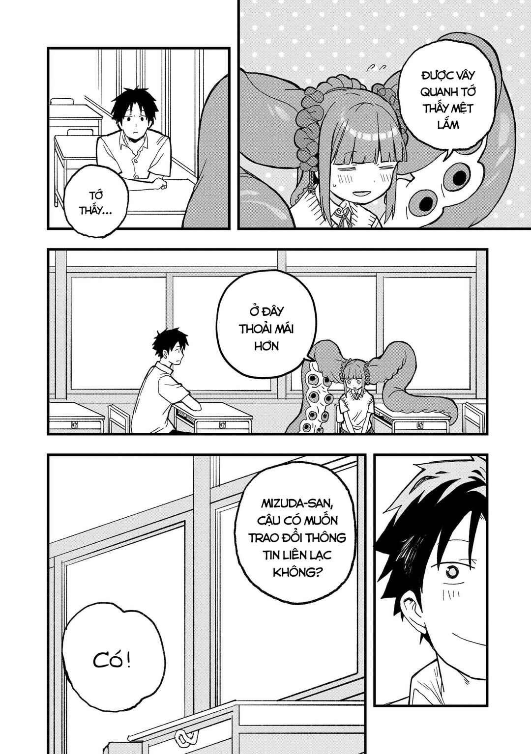 Mizudako-chan kara wa Nigerarenai! Chapter 17 - Page 19