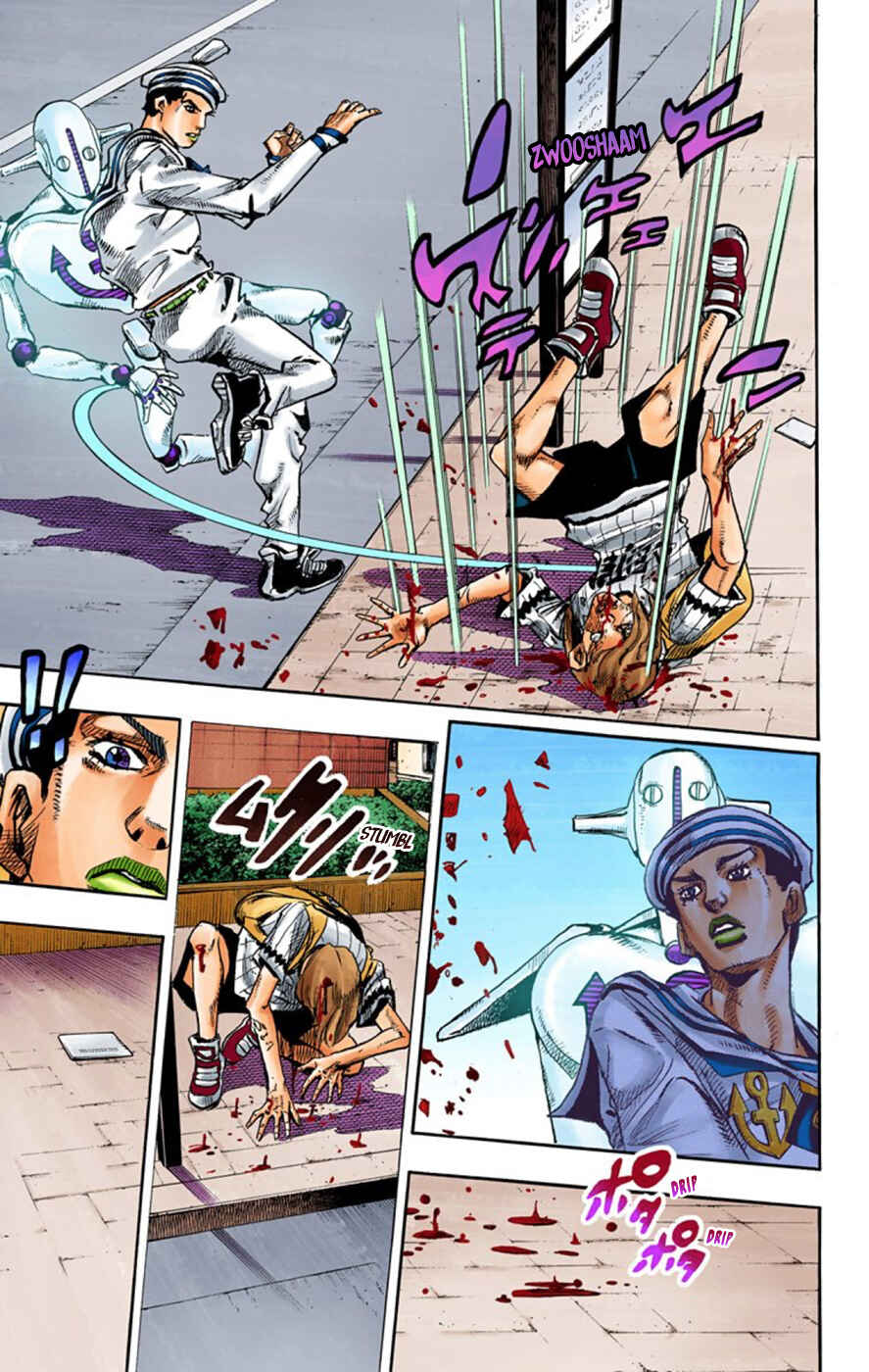 JoJo no Kimyou na Bouken: Part 8 - JoJolion Color-ban Chapter 60 - Page 21