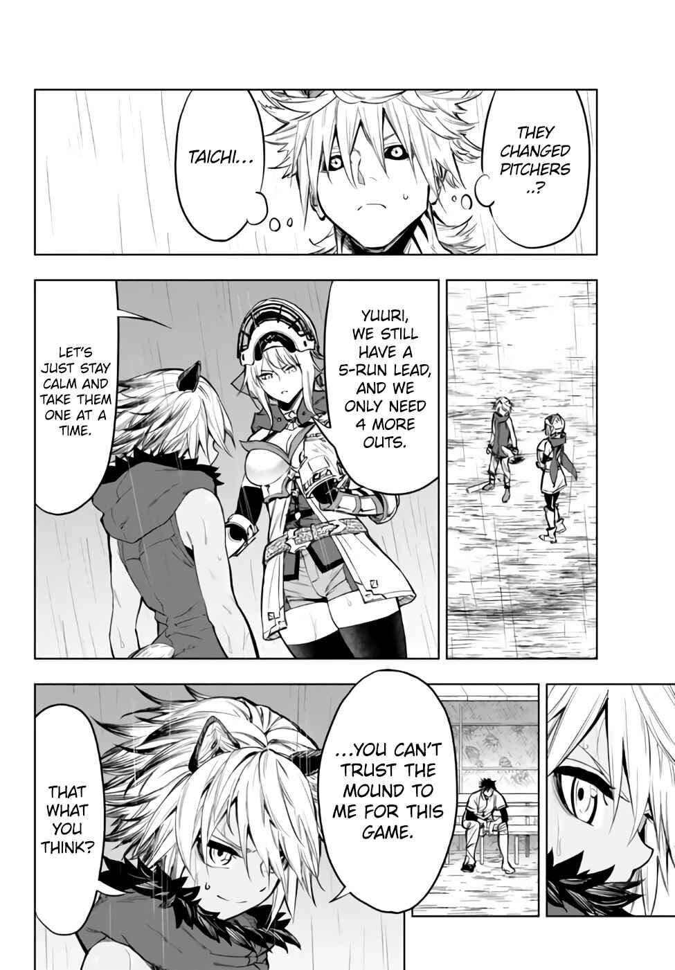 Yakyuu de Sensou suru Isekai de Choukoukoukyuu Ace ga Jakushou Kokka o Sukuu Youdesu Chapter 34.2 - Page 14