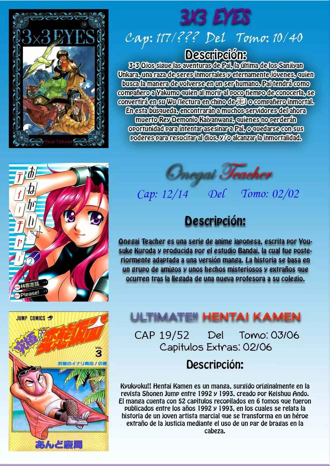 3×3 EYES Chapter 117 - Page 21