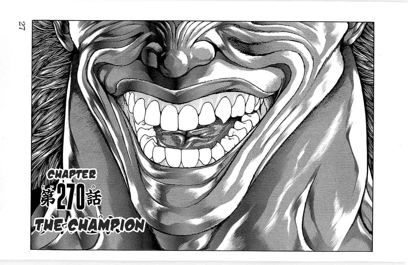 New Grappler Baki Chapter 270 - Page 1
