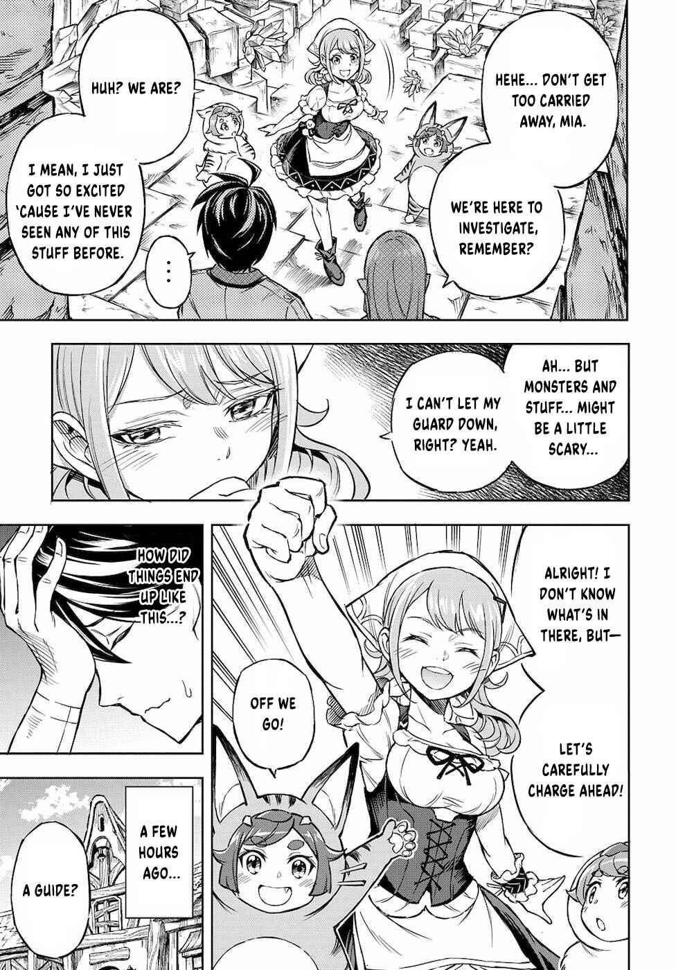 Meikyuu Teikoku no Tsukurikata - Renseijutsushi wa Mazu Risou no Mura wo Kaitaku Shimasu Chapter 4 - Page 7