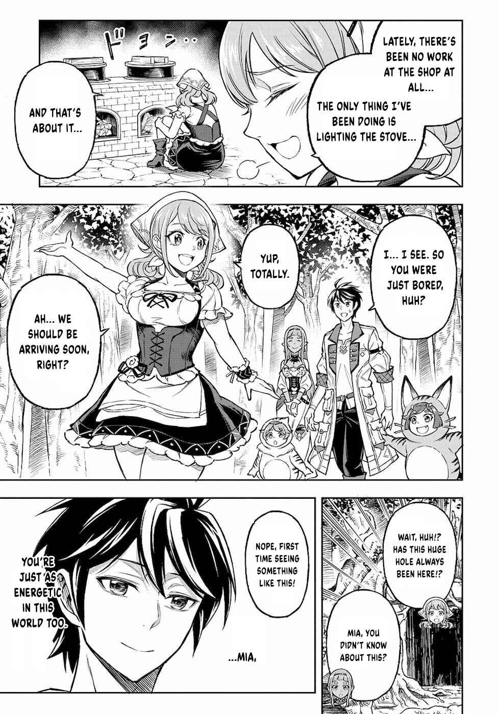 Meikyuu Teikoku no Tsukurikata - Renseijutsushi wa Mazu Risou no Mura wo Kaitaku Shimasu Chapter 4 - Page 9