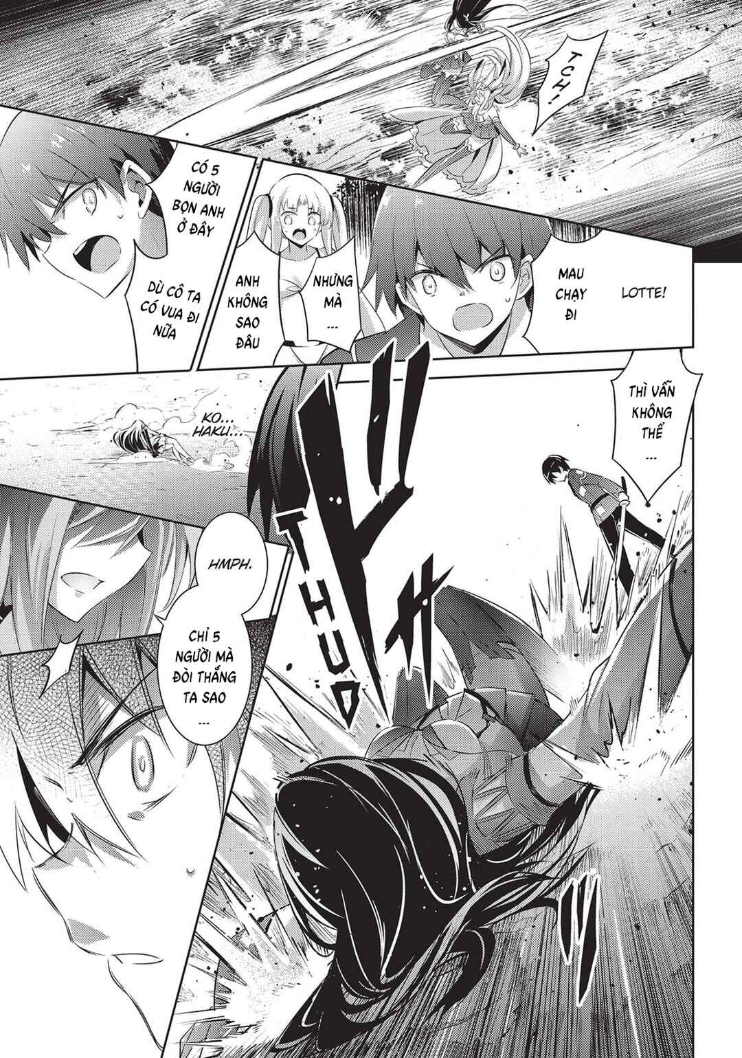 Magika no Kenshi to Shoukan Maou Chapter 82 - Page 9