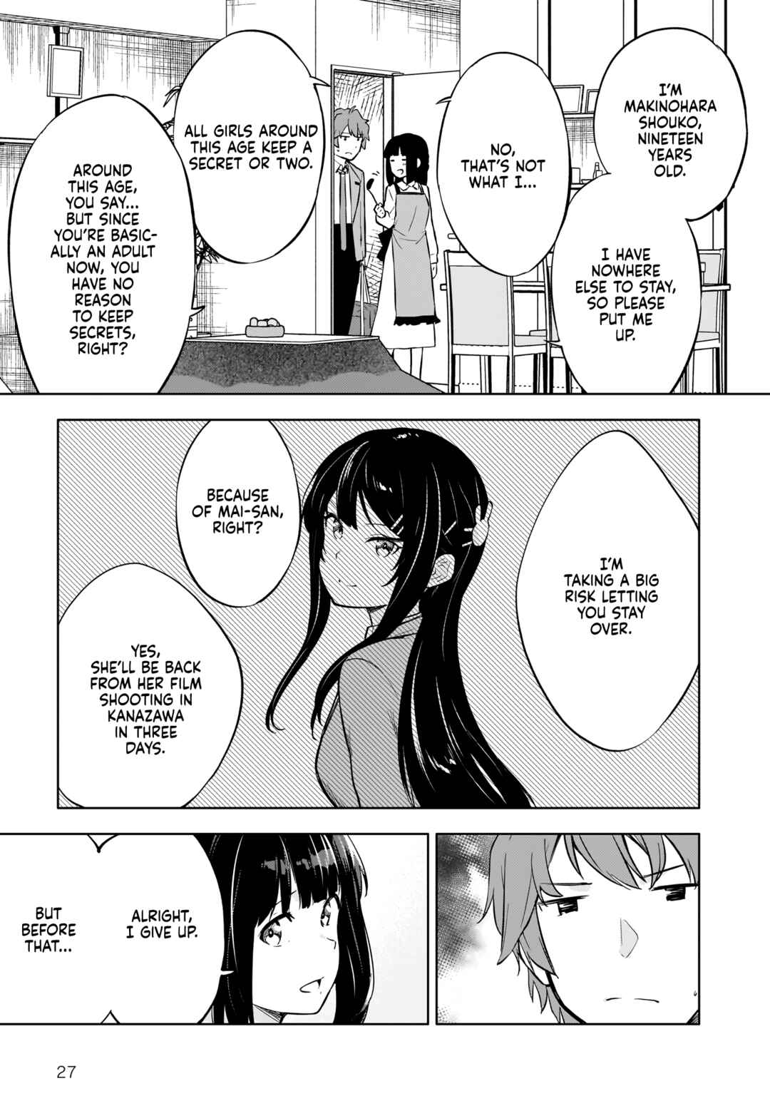 Rascal Does Not Dream of a Dreaming Girl Chapter 7 - Page 26