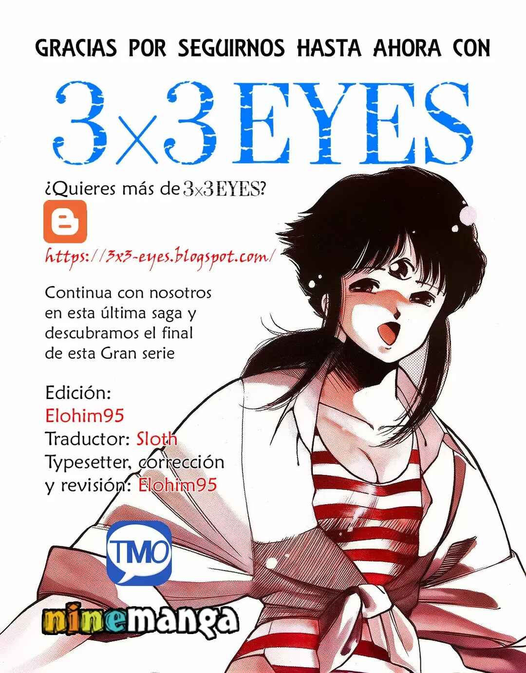 3×3 EYES Chapter 174 - Page 2
