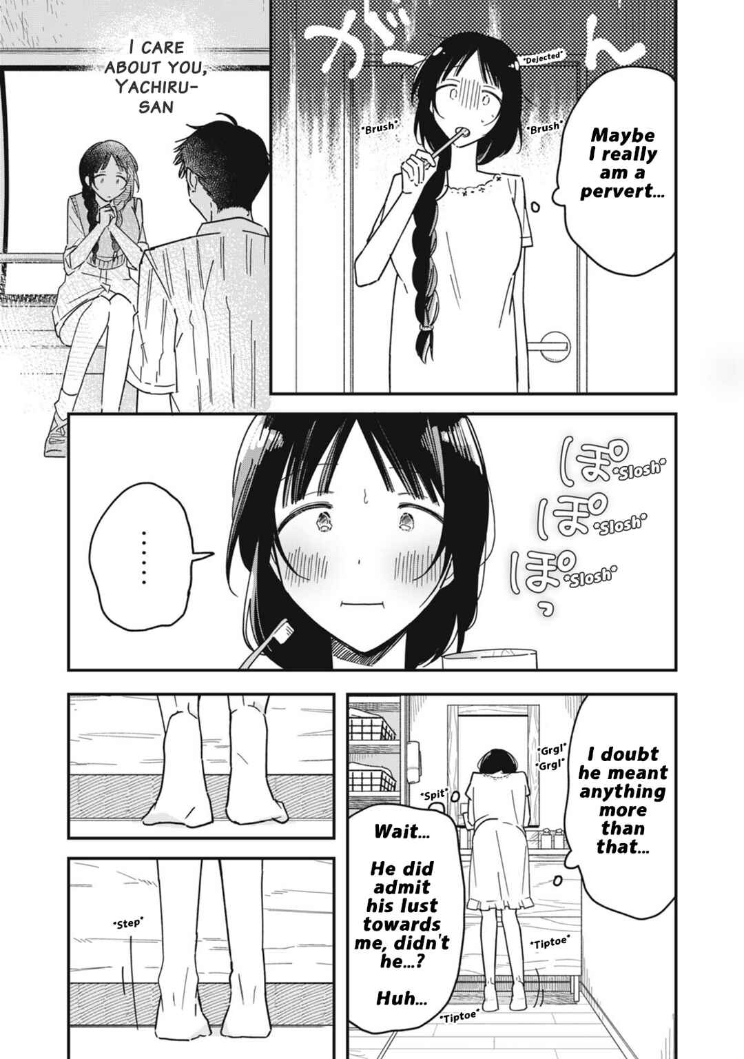 Yachiru-san wa Homeru to Nobiru Chapter 9.1 - Page 5