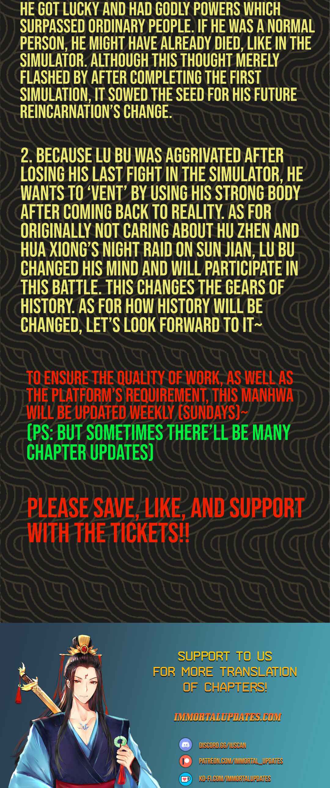 Lu Bu's Life Simulator Chapter 8 - Page 26