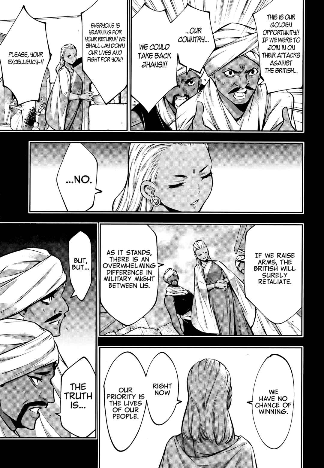 Majo Taisen - 32-nin no Isai no Majo wa Koroshiau Chapter 54 - Page 13