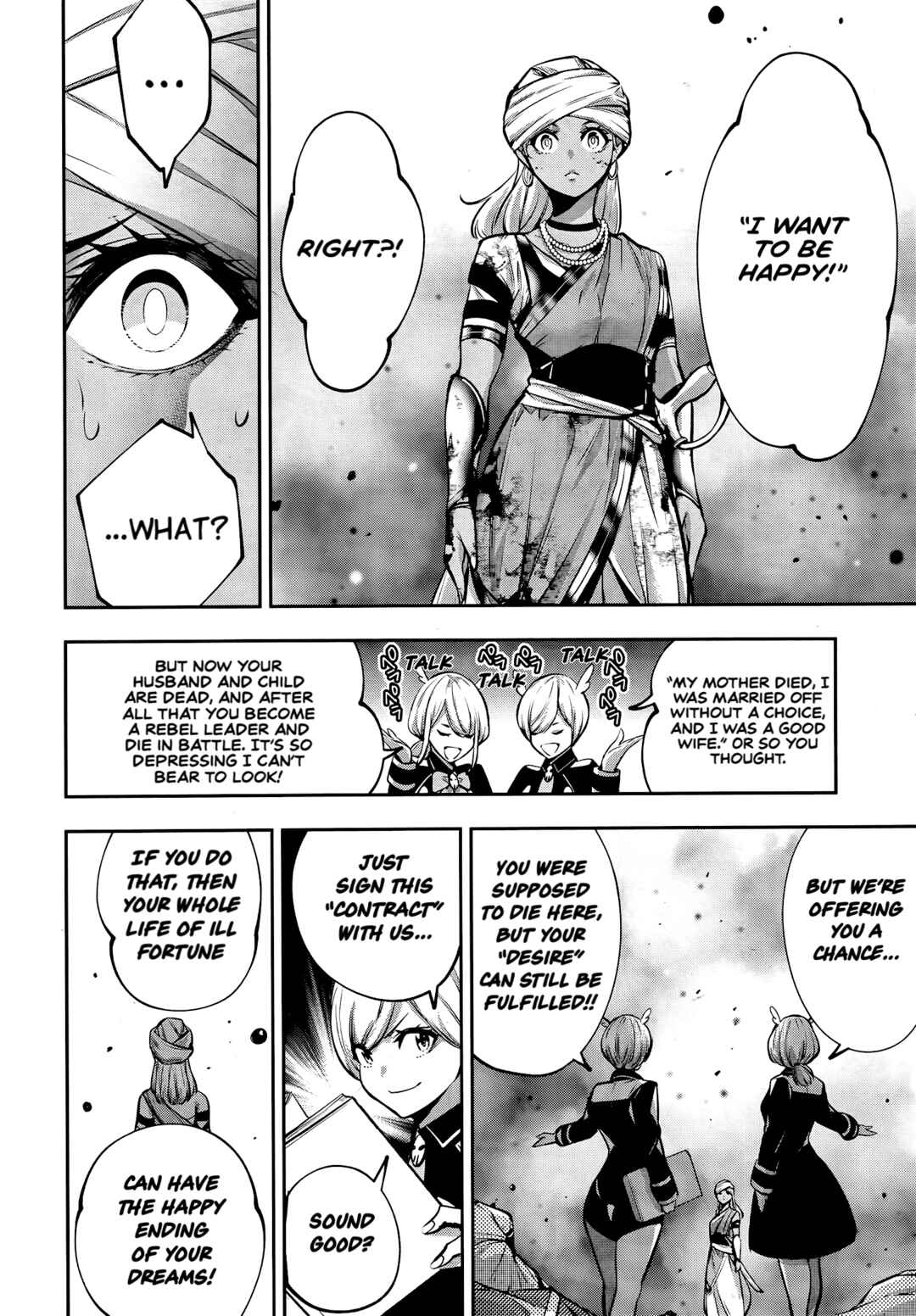 Majo Taisen - 32-nin no Isai no Majo wa Koroshiau Chapter 54 - Page 20