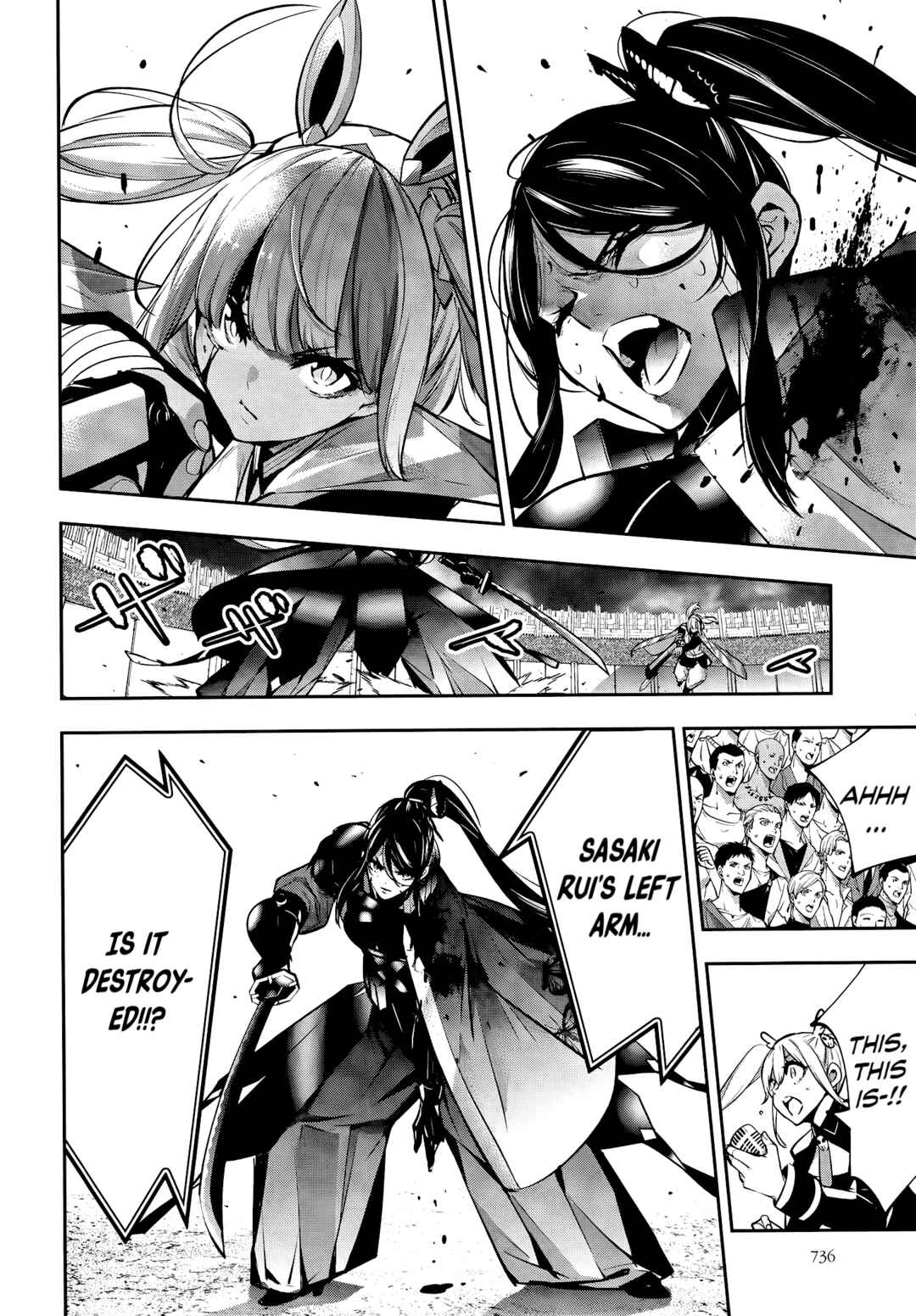 Majo Taisen - 32-nin no Isai no Majo wa Koroshiau Chapter 54 - Page 34