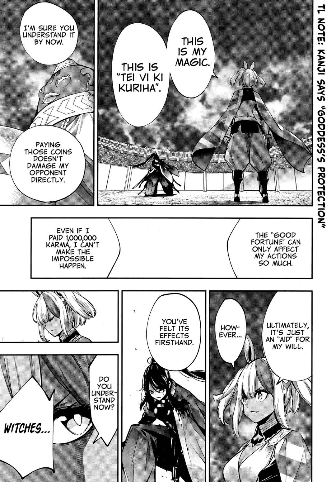 Majo Taisen - 32-nin no Isai no Majo wa Koroshiau Chapter 54 - Page 35