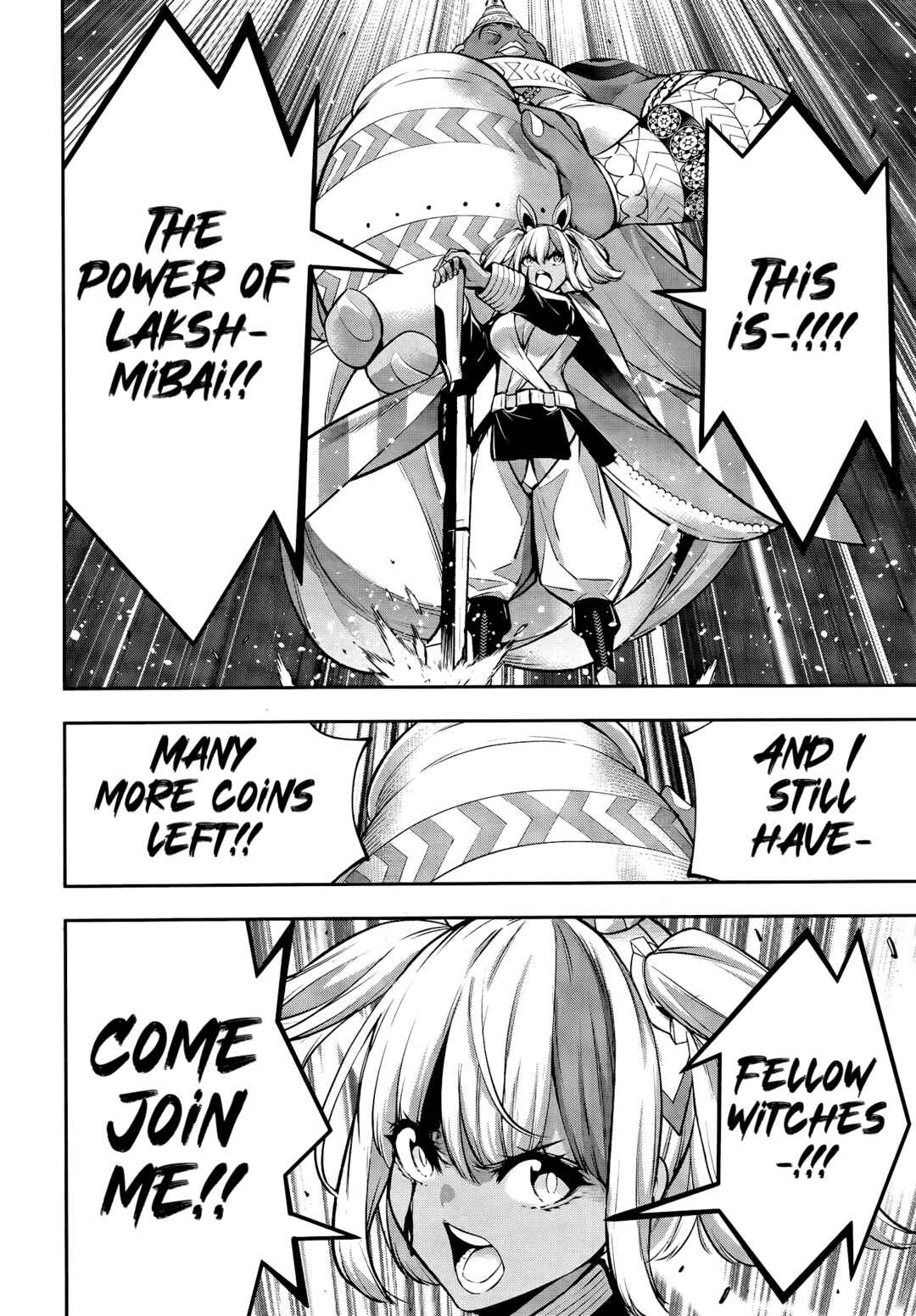 Majo Taisen - 32-nin no Isai no Majo wa Koroshiau Chapter 54 - Page 36