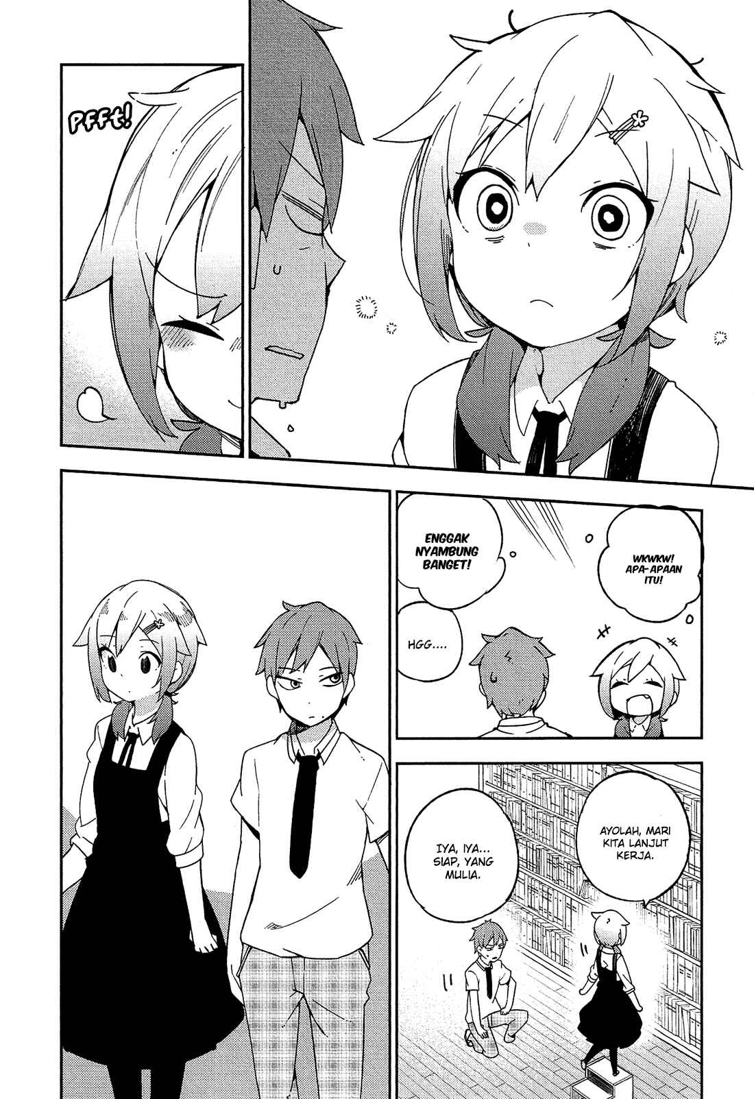 Ookami Shounen wa Kyou mo Uso wo Kasaneru Chapter 11 - Page 17
