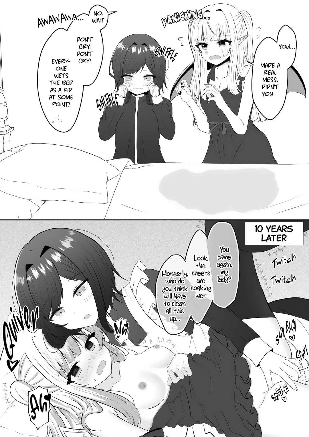 Kyuuketsuki ni Kawareta Shoujo no Juunen-go Chapter 8 - Page 1