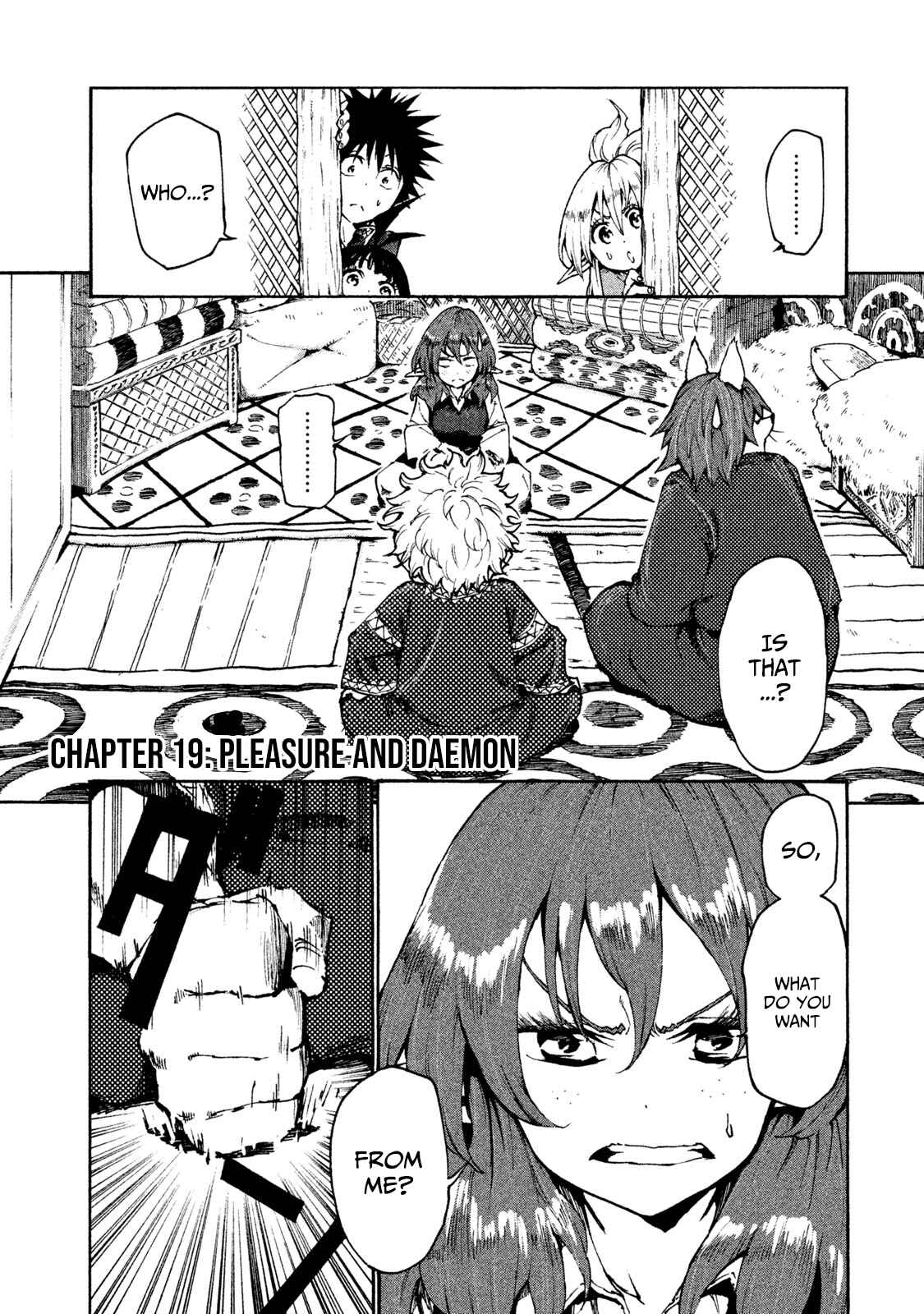 Mazumeshi Elf to Yuuboku gurashi Chapter 19 - Page 1