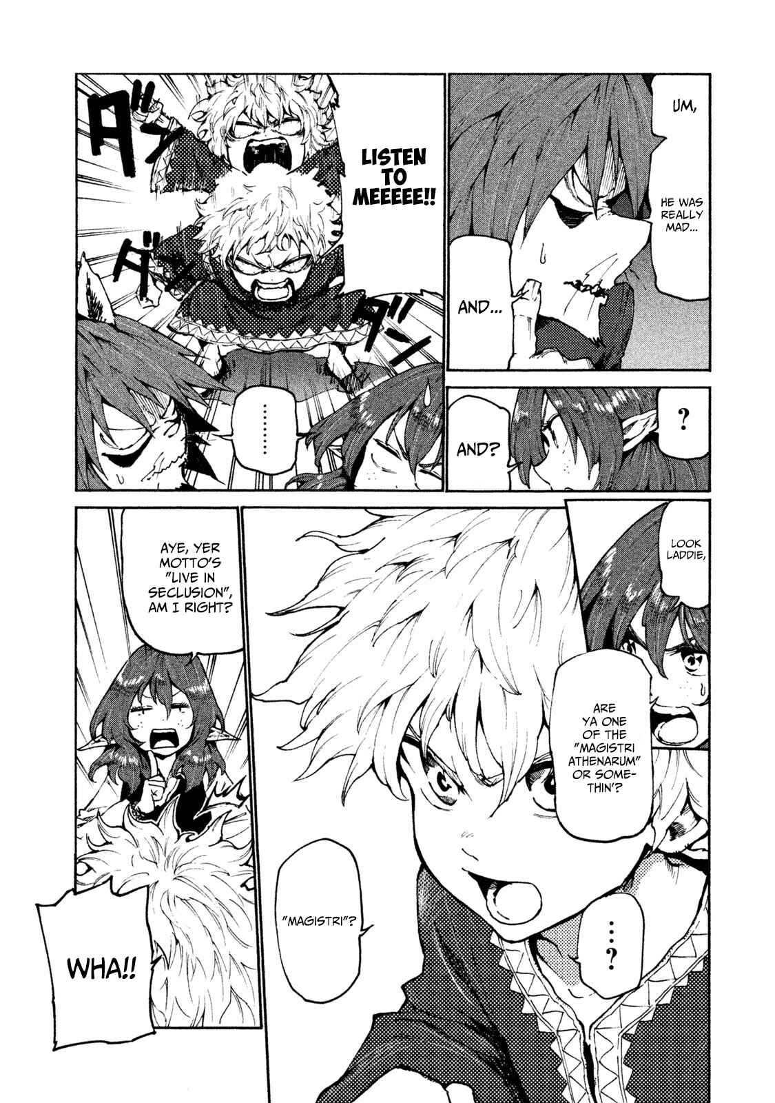 Mazumeshi Elf to Yuuboku gurashi Chapter 19 - Page 3