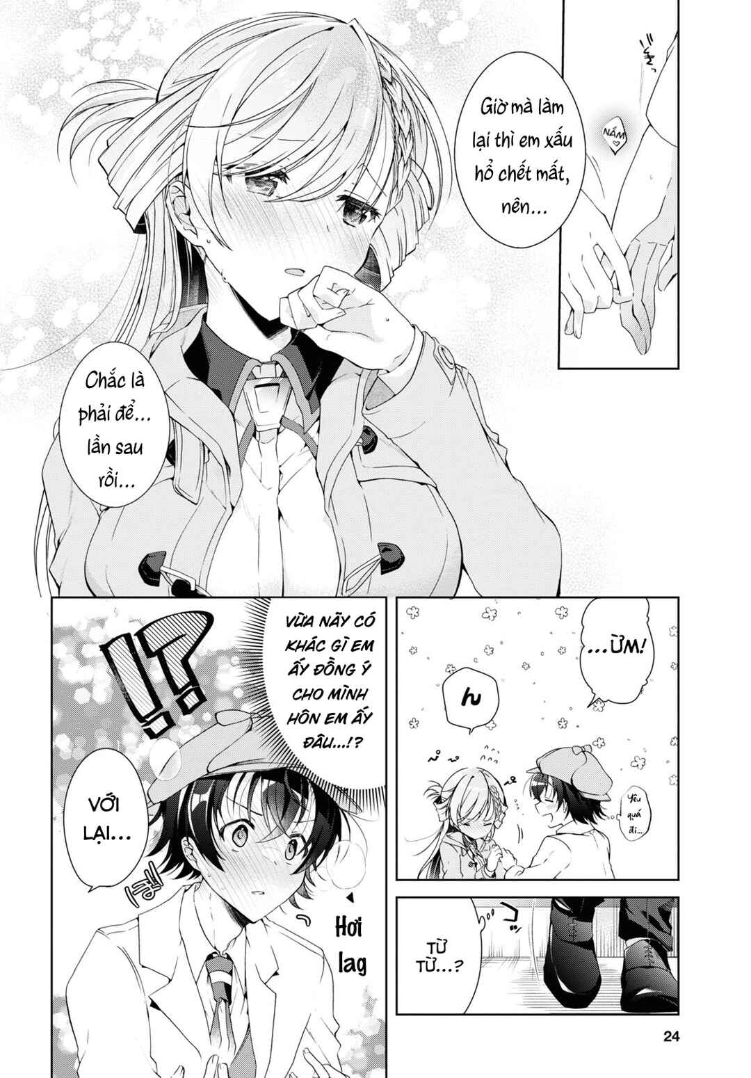 Isshiki-san wa Koi wo Shiritai. Chapter 18 - Page 10