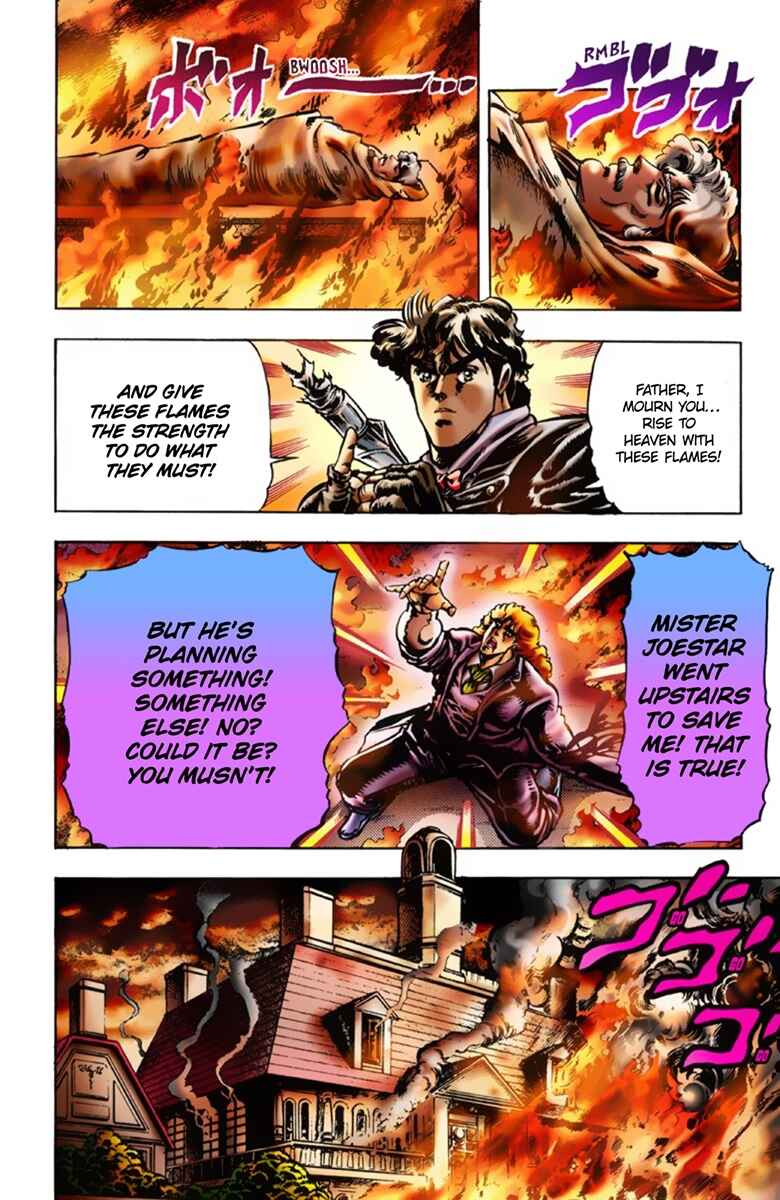 JoJo no Kimyou na Bouken: Part 1 - Phantom Blood Color-ban Chapter 15 - Page 14